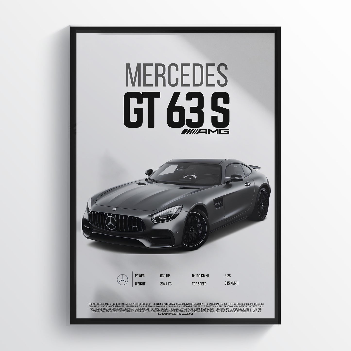 MERCEDES GT63S